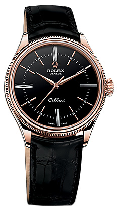 Rolex Cellini Time 39mm 50505 Black