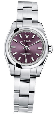 Rolex Oyster Perpetual 26mm 176200 Red grape