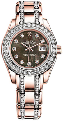 Rolex Pearlmaster 29mm 80285 Dark Pearl BR