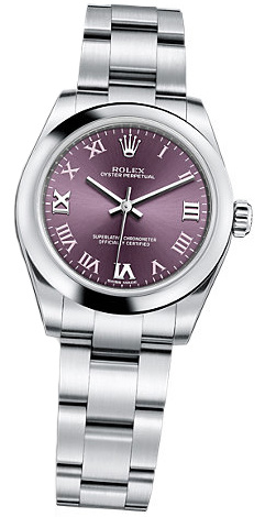 Rolex Oyster Perpetual 31mm 177200 Red grape