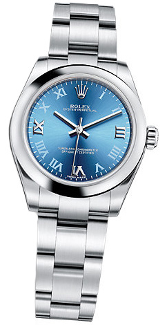 Rolex Oyster Perpetual 31mm 177200 Azzurro