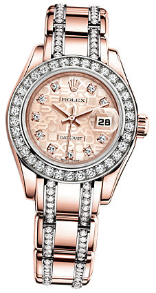 Rolex Pearlmaster 29mm 80285 Pink Jubilee BR