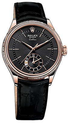 Rolex Cellini Dual Time 39mm 50525 Black