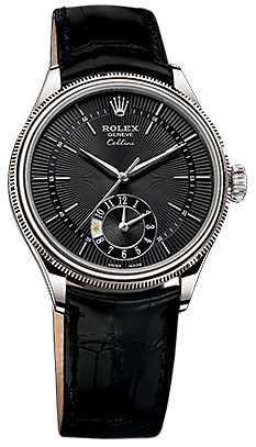 Rolex Cellini Dual Time 39mm 50529 Black