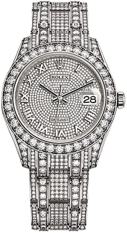 Rolex Pearlmaster 39mm 86409 Pave