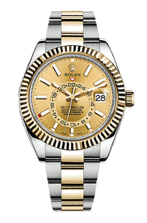 Rolex Sky-Dweller 42mm 326933 Champagne