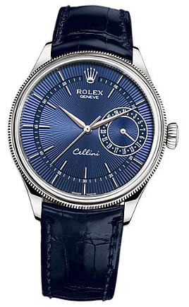 Rolex Cellini Date 39mm 50519 Blue