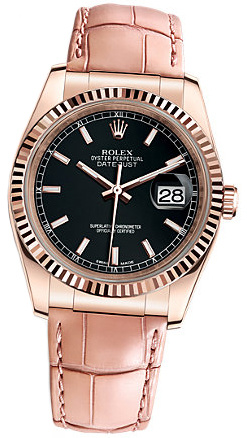 Rolex Datejust 36mm 116135 Black Index
