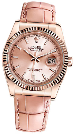Rolex Datejust 36mm 116135 Pink Index