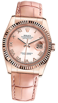 Rolex Datejust 36mm 116135 Pink Roman