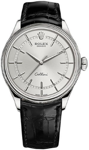Rolex Cellini Time 39mm 50509 Rhodium
