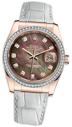 Rolex Datejust 36mm 116185 Dark Pearl