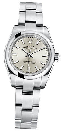 Rolex Oyster Perpetual 26mm 176200 Silver Index