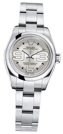 Rolex Oyster Perpetual 26mm 176200 Silver Arabic