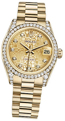 Rolex Datejust 31mm 178158 Champagne Jubilee