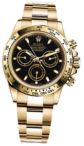 Rolex Cosmograph Daytona 116508 Black Index