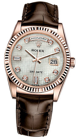 Rolex Day-Date 36mm 118135 Pearl Oxford