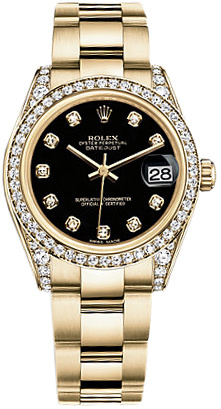 Rolex Datejust 31mm 178158 Black Brill Oyster-band