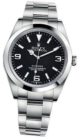 Rolex Explorer 39mm 214270 Black