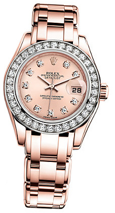 Rolex Pearlmaster 29mm 80285 Pink Brill