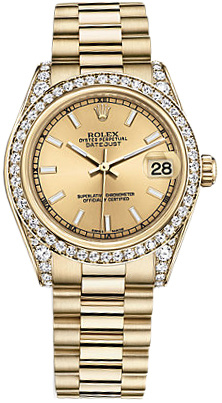 Rolex Datejust 31mm 178158 Champagne Index