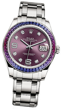 Rolex Pearlmaster 39mm 86349SAFUBL Red grape